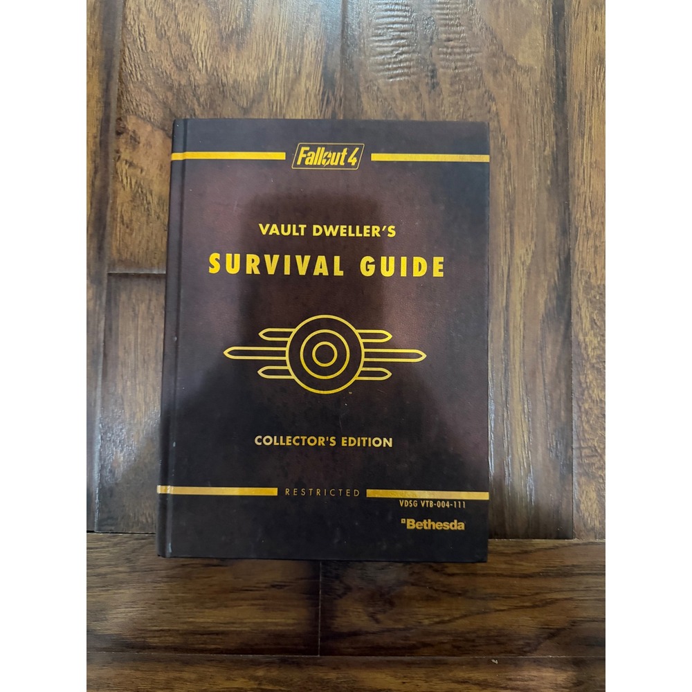 Fallout 4 Vault Dweller's Survival Guide Collector's Edition Hardcover Bethesda
